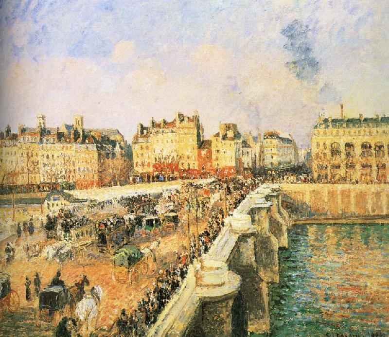 Camille Pissarro Afternoon sun oil painting picture